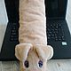 Hand pillow Dog for working at the keyboard, cushion-roller. Pillow. Lara (EnigmaStyle). My Livemaster. Фото №6