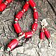 Бусы из коралла Гавана. Бусы. Елена Любимые камни LoveStone. Интернет-магазин Ярмарка Мастеров.  Фото №2