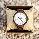 «Juliet Red» от Timbersun, деревянные наручные часы ручной работы, Часы наручные, Москва,  Фото №1