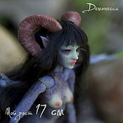 Куклы и игрушки handmade. Livemaster - original item Demoness. Copyright jointed doll. Growth 17cm. Handmade.