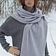Scarf: Knitted scarf-stole. Scarves. Knitwear shop Fairy Tale by Irina. Online shopping on My Livemaster.  Фото №2