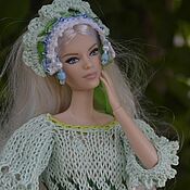 Куклы и игрушки handmade. Livemaster - original item Dress and kokoshnik for Barbie 