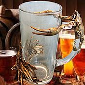 Посуда handmade. Livemaster - original item Raki beer mug is a great gift for family, friends or colleagues. Handmade.