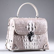 Сумки и аксессуары handmade. Livemaster - original item Women`s bag made of genuine Siamese crocodile leather IMA0607WE1. Handmade.