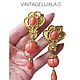 Заказать Винтаж: Винтажные клипсы от BARRERA. Vintage Lux LA. Ярмарка Мастеров. . Серьги винтажные Фото №3