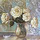 Oil painting 'the Philosophy of roses.'. Pictures. Fine Art for Joy. My Livemaster. Фото №6