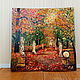 Order Painting 'Autumn in the Summer Garden' oil. Anji's favourite pictures (anzhela-a). Livemaster. . Pictures Фото №3