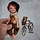 Заказать Шарнирная кукла  «Развозчик газет из Прованса». Doll / куклы Ненюковой Юлии. Ярмарка Мастеров. . Куклы и пупсы Фото №3