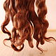 Hair for dolls is natural. ( Cinnamon) Curls curls for dolls. Doll hair. Hair and everything for dolls. My Livemaster. Фото №5
