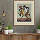   ' Dance' oil pastel painting. Pictures. flamemilady. My Livemaster. Фото №6
