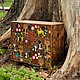 Commode 42x32x18sm "Fairy forest". Mini Dressers. EVAG. Online shopping on My Livemaster.  Фото №2