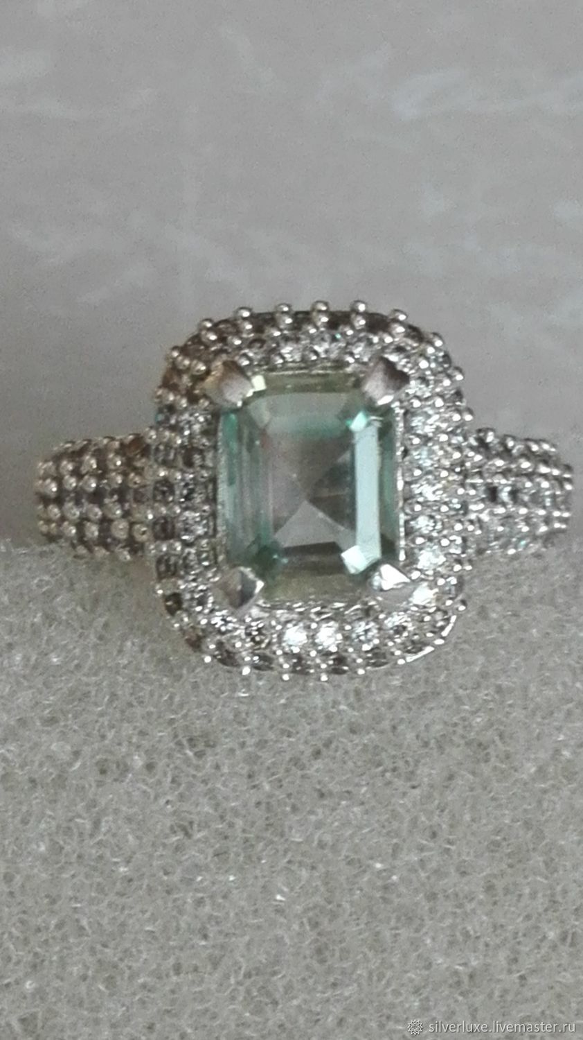 4.5 carat moissanite ring 'Linda', Rings, Novosibirsk,  Фото №1