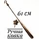 Кованая ложка для обуви и крючок Цветок 61 см, Аксессуары для обуви, Москва,  Фото №1