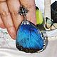 Video course -Decorations from tropical butterfly wings and their iridescences. Blanks for jewelry. ГЕРБАРИКА. My Livemaster. Фото №5