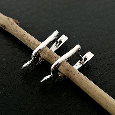 Фурнитура: Серебряные швензы - протяжки, серебро 925 – купить на ...