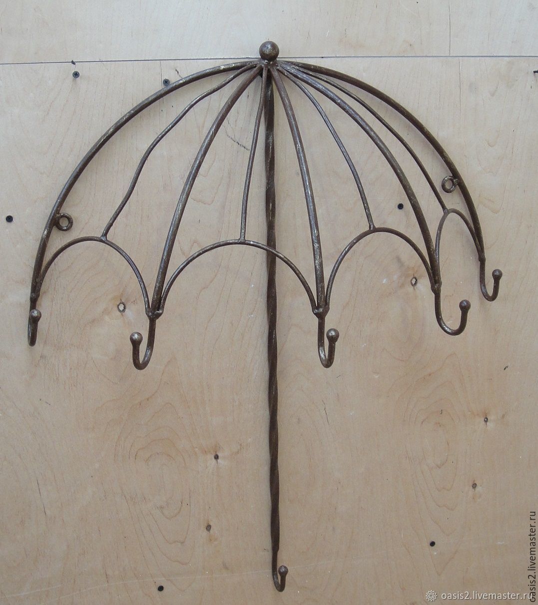 Зонт из металла