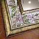 Mirror-Painted ceramic tiles Pastel. Mirror. ArtFlera (artflera). My Livemaster. Фото №6