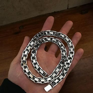 ручной работы. Ярмарка Мастеров - ручная работа Серебряная цепь. Handmade.