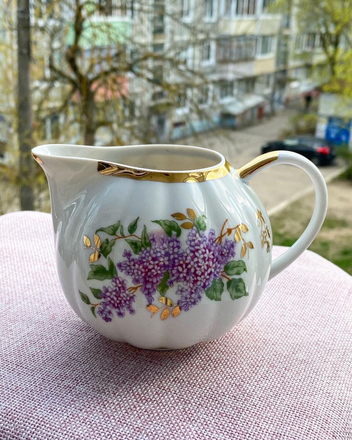 Винтаж: Молочник Сирень, Дулево в интернет-магазине на Ярмарке Мастеров ...