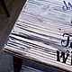 Стул - этажерка ХИТ, подарок мужчине, табурет - лестница, ступенька. Подарки на 23 февраля. WoodHistory WorkShop. Ярмарка Мастеров.  Фото №5