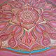 Order  Mandala on a large canvas. veronika-suvorova-art. Livemaster. . Pictures Фото №3