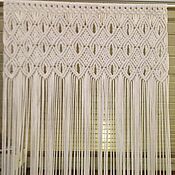 Абажур- макраме диаметром 25 см из витой верёвки