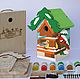 Birdhouse Birds No. №10 with the contours for painting and kit Assembly, Souvenirs3, Samara,  Фото №1