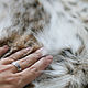 Lynx fur pillow cover. Pillow. furvarezhki. Online shopping on My Livemaster.  Фото №2