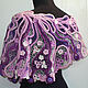 Stole (shawl, cape) 'Lilac evening'. Wraps. Irina Batrakova's shop. Online shopping on My Livemaster.  Фото №2