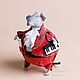 Toy interior Mouse, Christmas tree toy for Christmas tree Musician. papier-mache, Toys, Tomsk,  Фото №1