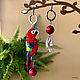 Asymmetric earrings ' macaw Parrot', Earrings, Moscow,  Фото №1