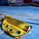Leather case for a lighter (brass knuckles) ' Welcome to Russia'. Key chain. VOLGA-VOLGA. My Livemaster. Фото №6