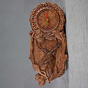 Для дома и интерьера handmade. Livemaster - original item Watch: Deer. Handmade.