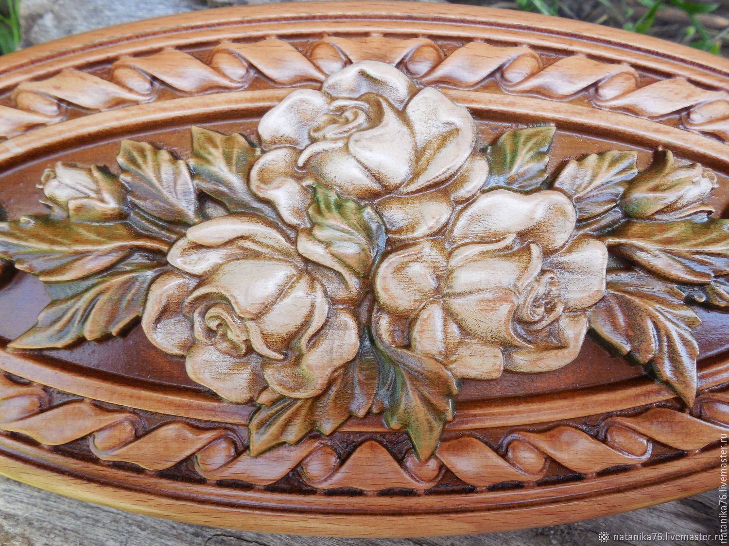 Шкатулка деревянная Белые розы в интернет-магазине на Ярмарке Мастеров ...