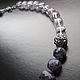 Necklace-choker 'Mirage' amethyst, silver 925, Jewelry Sets, Moscow,  Фото №1