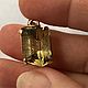 Кулон с цитрином. Кулон. Viktoria’s jewelry. Ярмарка Мастеров.  Фото №4