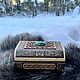 Order Malachite jewelery box. Russian souvenirs (beresta-ural). Livemaster. . Souvenirs3 Фото №3
