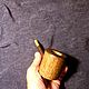 Pipe ' Nut in the bark for smoking mopacho'. Tobacco pipe. Galib. Online shopping on My Livemaster.  Фото №2