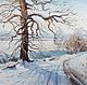 Watercolor painting 'Meeting at the old tree.', Pictures, Moscow,  Фото №1