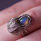 Order Make-a-Wish opal rings, silver. EdGems jewerly. Livemaster. . Rings Фото №3