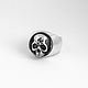 Order A ring with a skull made of silver. rhytonjewelry. Livemaster. . Ring Фото №3