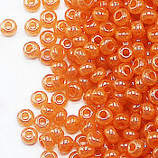 Материалы для творчества handmade. Livemaster - original item Czech beads 10/0 Orange 10 g Preciosa. Handmade.