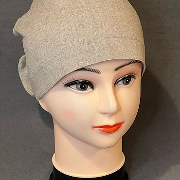 Аксессуары ручной работы. Ярмарка Мастеров - ручная работа Косынка льняная. Handmade.