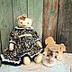 мишка тедди Барышня. Мишки Тедди. Юлия Тужикова ♥Good Bears♥. Ярмарка Мастеров.  Фото №5