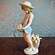 Винтаж:  Девочка с цветами от Lladro. Статуэтки винтажные. Антиквариат и Винтаж. Ярмарка Мастеров.  Фото №4