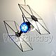 Stained glass pendant light "TIE/fo space, Ceiling and pendant lights, Pskov,  Фото №1
