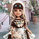 Clothes for Paola Reina dolls. A set of 'Siamese cat', Clothes for dolls, Voronezh,  Фото №1