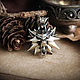 The Spook's big medallion. Pendant wolf. The Witcher silver silver. Pendant. Mastenarium (mastenarium). My Livemaster. Фото №11