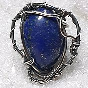 Ring with blue opal Avahi