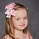 Заколка-бантик "Нoliday morning". Заколки и резинки для волос. Little Princess. Интернет-магазин Ярмарка Мастеров.  Фото №2
